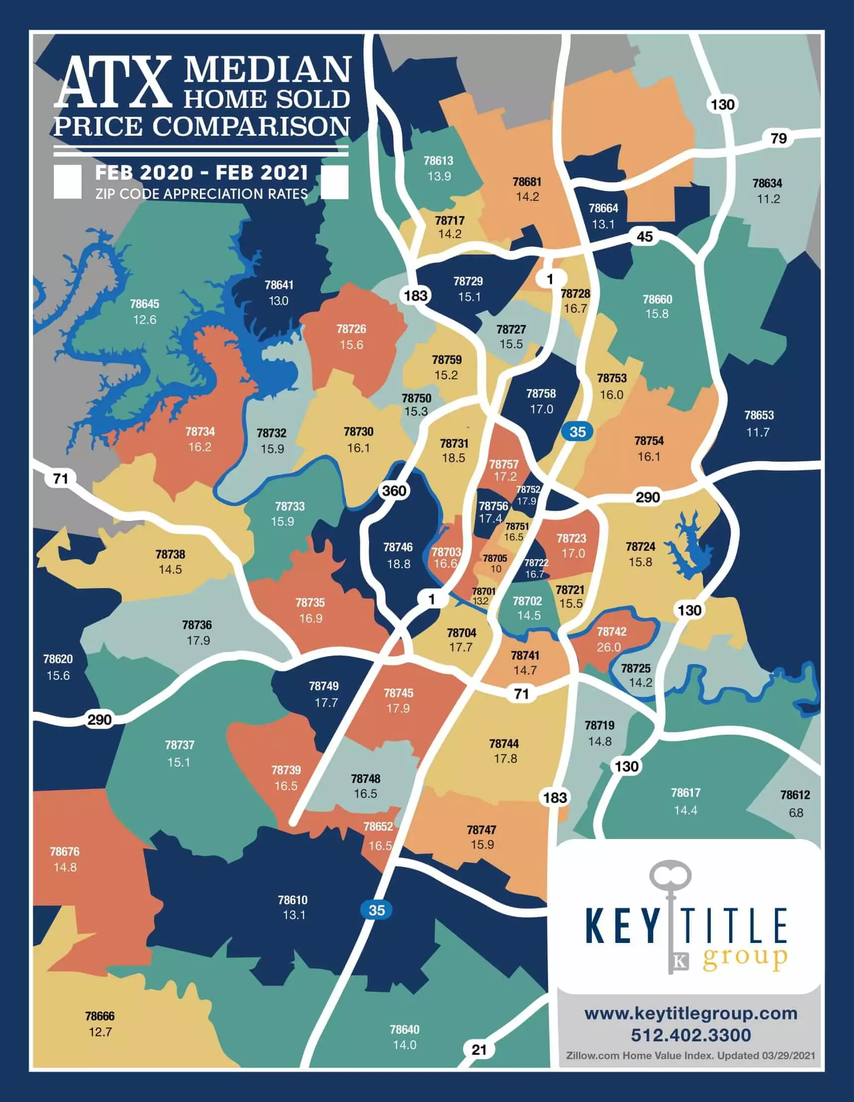 February 2021 - Zip Code Map