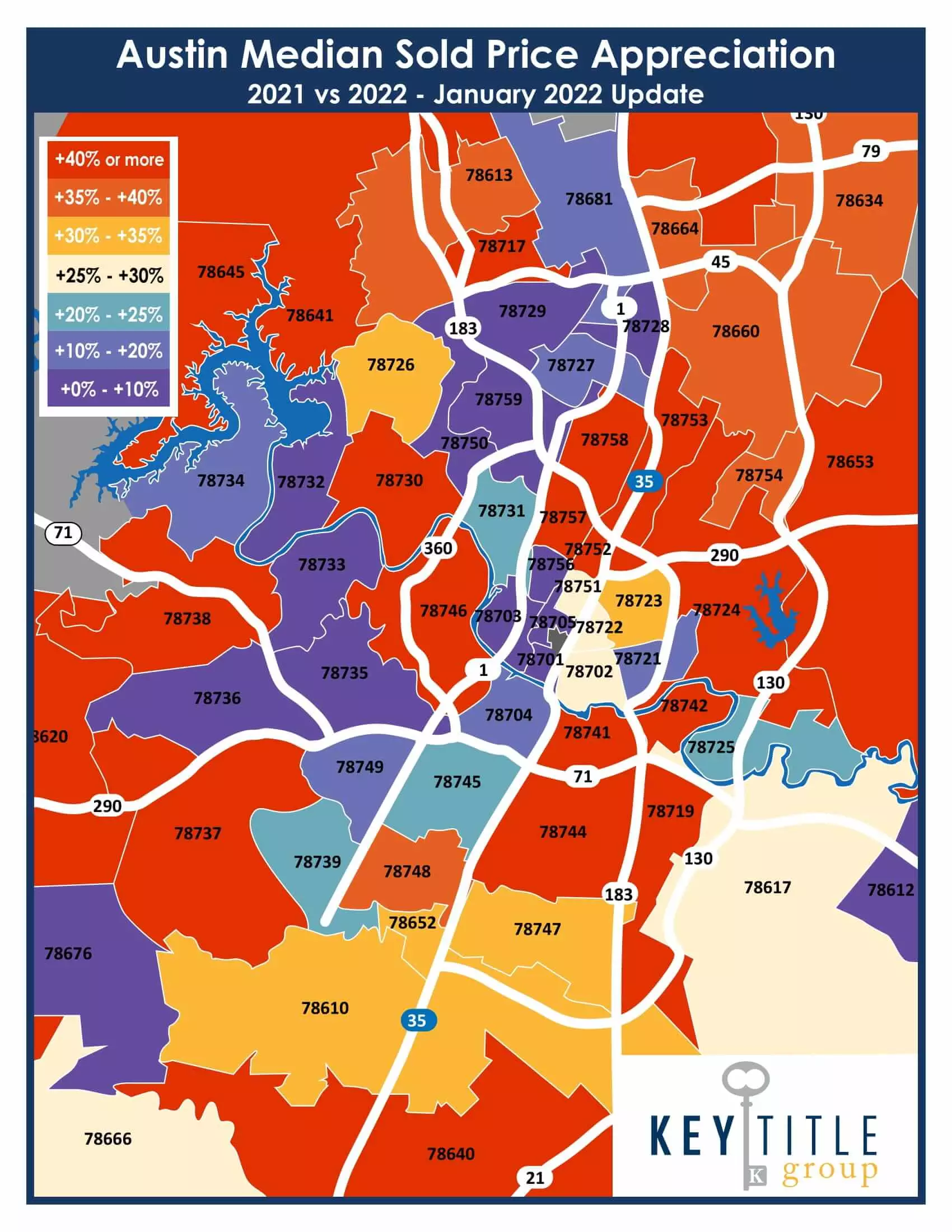 January 2022 - Zip Code Map