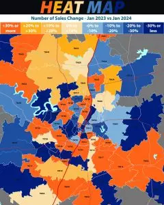 February Zip Code Map